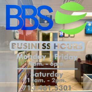 Business Hours Decals