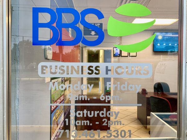 Business Hours Decals