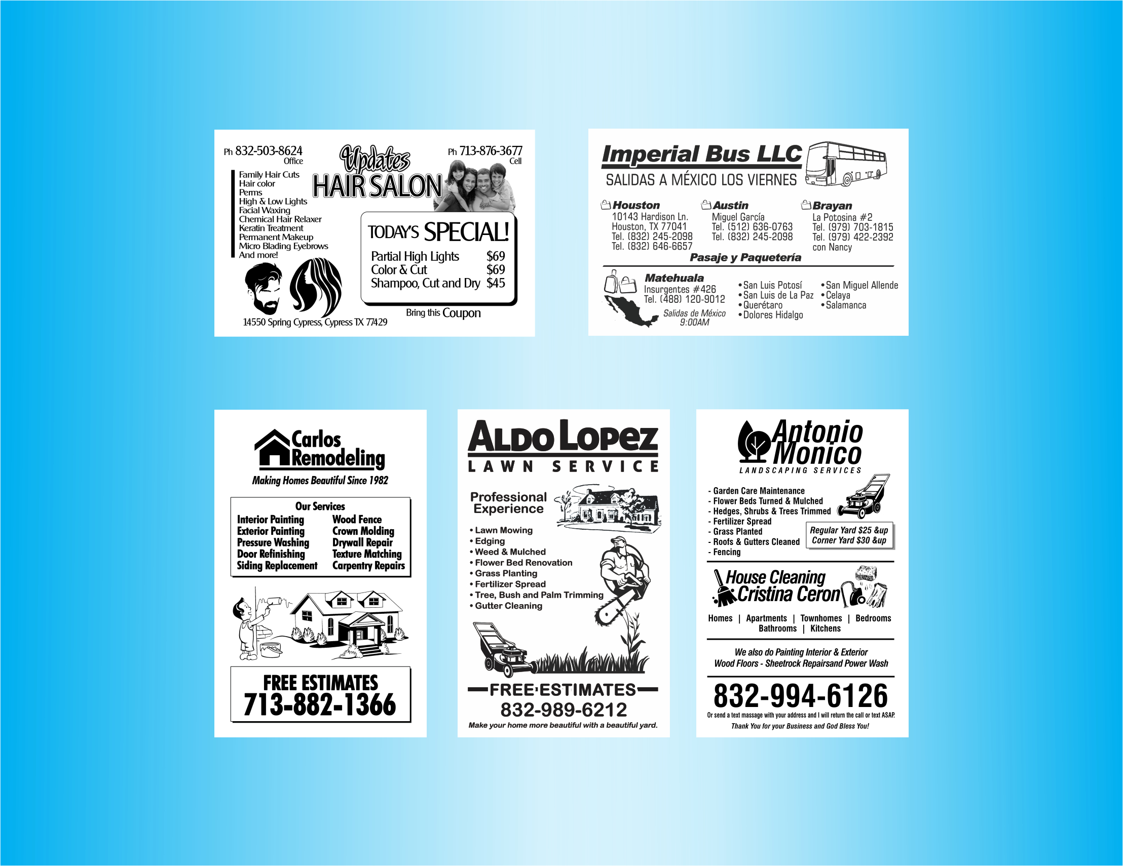 Basic Flyer (White Paper)